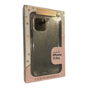 2 /$12 | fellowes | NIB Silver Glitter Iphone 11 Pro Case